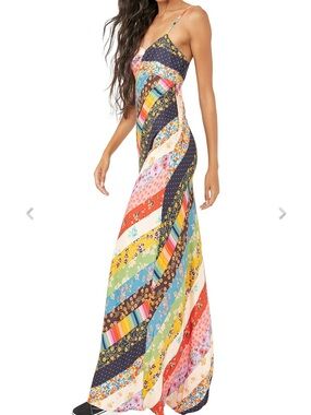 Free people Fiona Maxi in Confetti Combo
